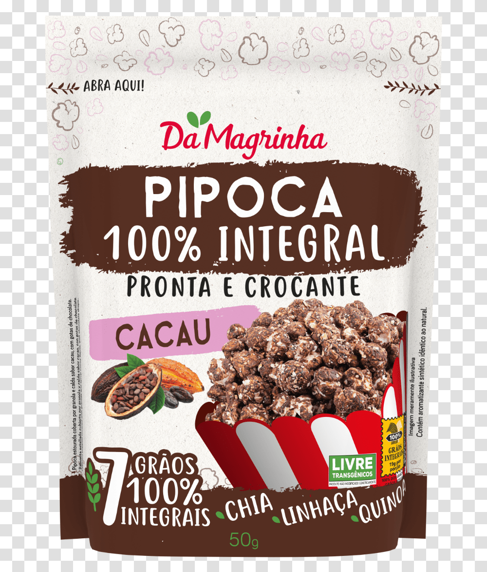 Pipoca Coco E Caramelo, Food, Snack, Popcorn, Breakfast Transparent Png