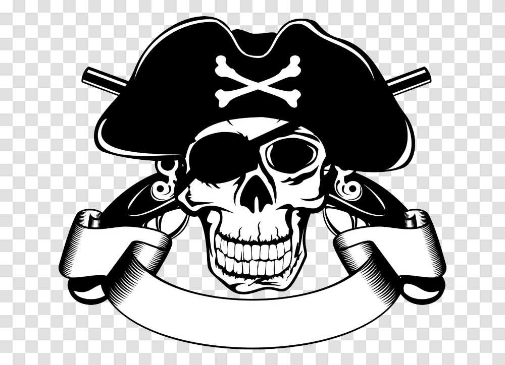 Piracy Skull Stock Illustration Clip Art Pirate Skull, Sunglasses, Accessories, Accessory Transparent Png