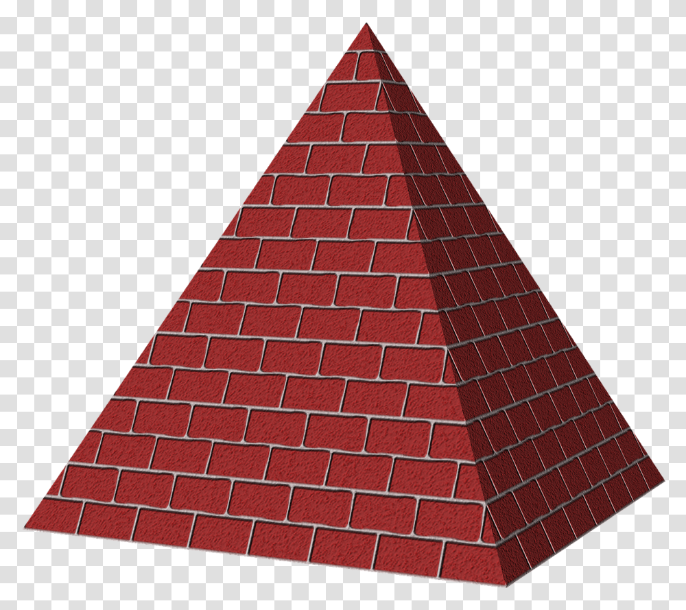 Piramide En Forma De Triangulo, Triangle, Building, Architecture, Rug Transparent Png