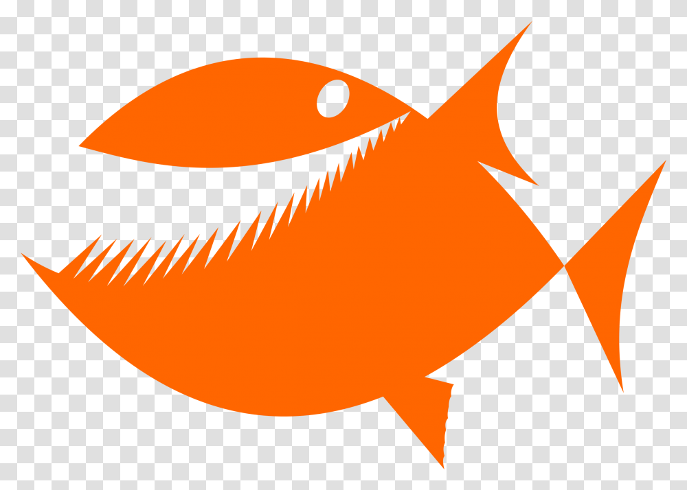Piranha Clip Art, Fish, Animal, Goldfish, Shark Transparent Png