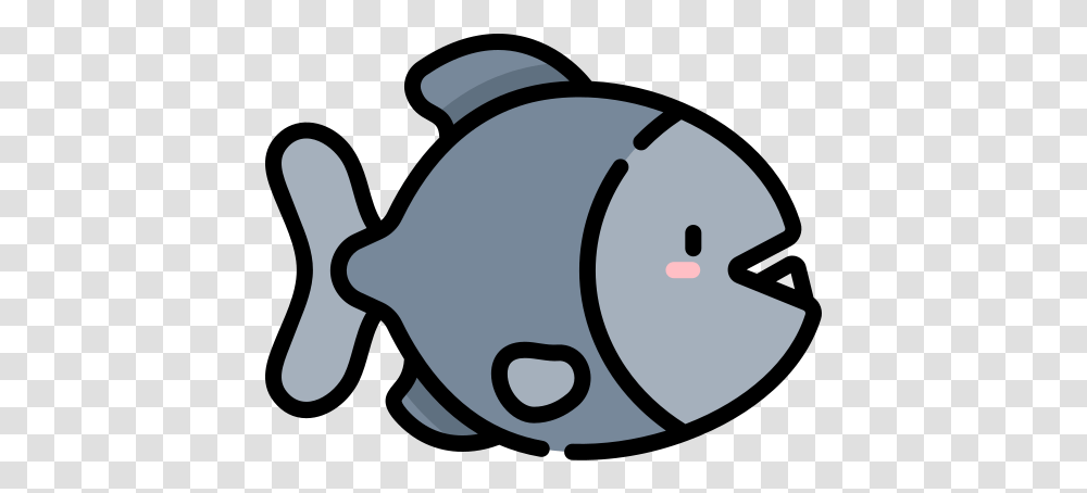 Piranha Clip Art, Stencil, Silhouette, Pillow, Cushion Transparent Png