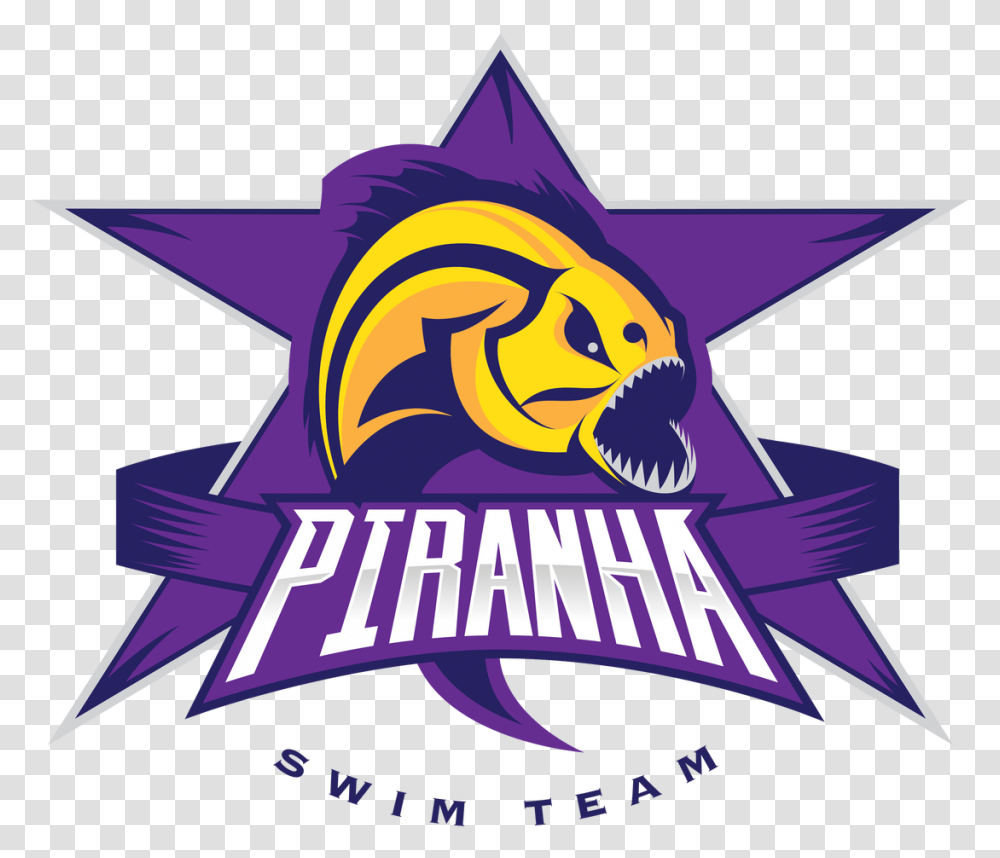 Piranha Swim Team Jordan Piranhas Swim Team, Symbol, Star Symbol, Logo, Trademark Transparent Png