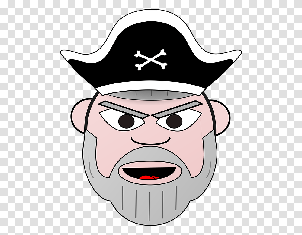 Pirate 960, Officer, Military Uniform, Sailor Suit, Head Transparent Png