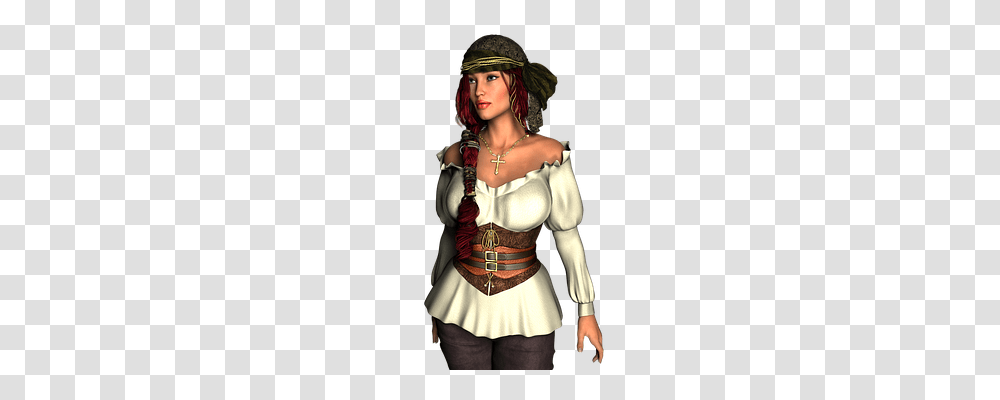 Pirate Person, Costume, Female Transparent Png