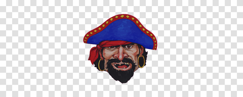 Pirate Person, Human, Helmet Transparent Png