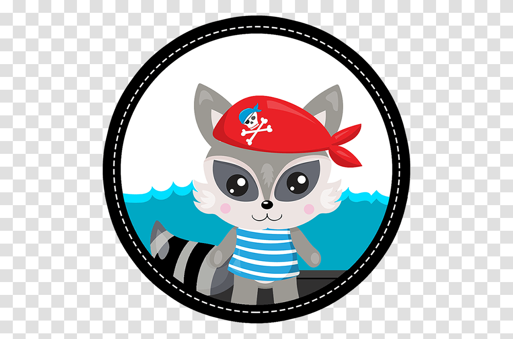 Pirate Animal Clipart, Label, Face Transparent Png