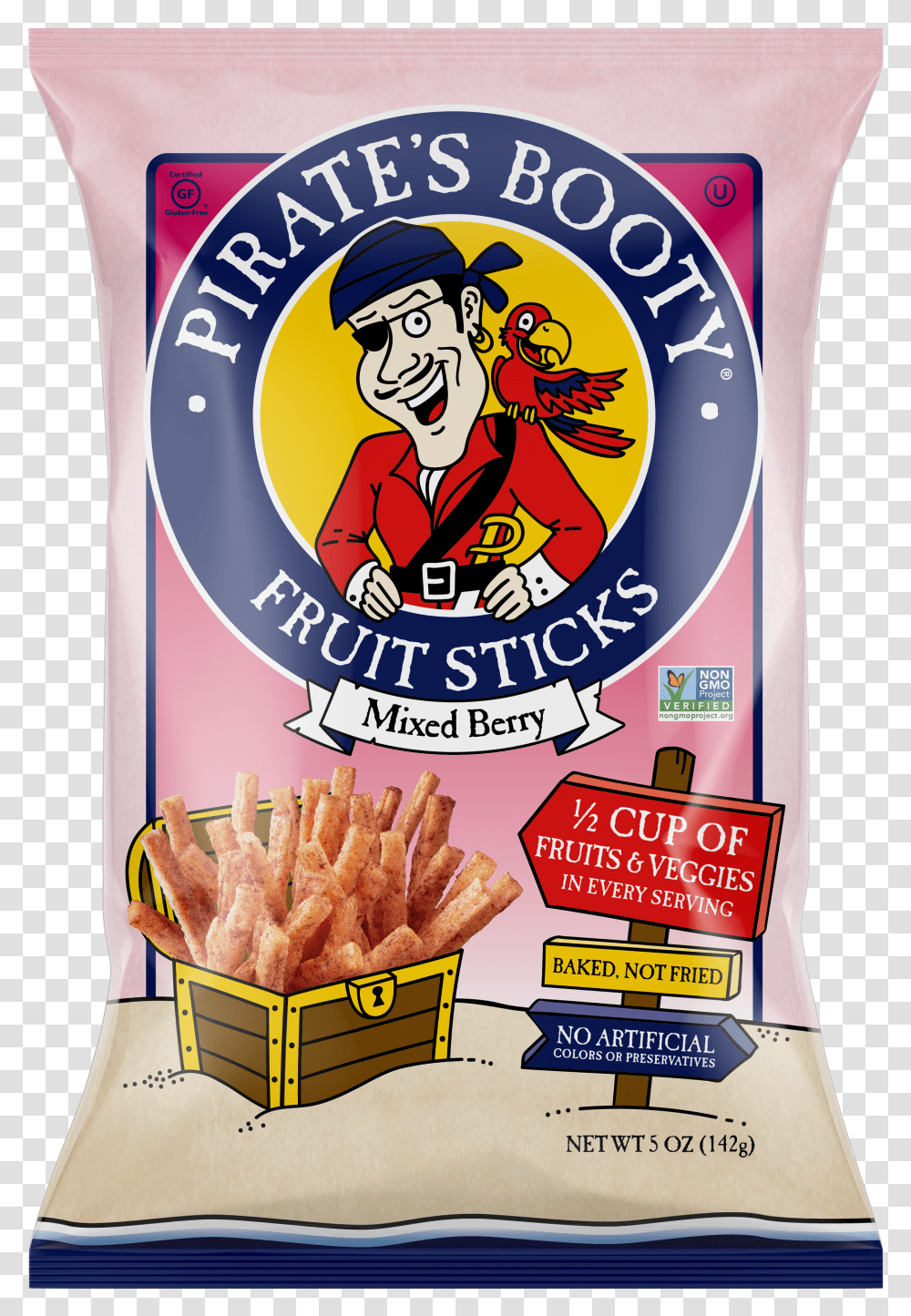 Pirate Booty Snacks Transparent Png