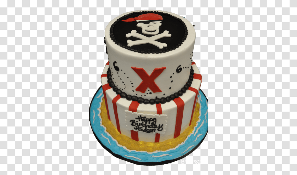 Pirate Cake Birthday Cake, Dessert, Food, Meal, Icing Transparent Png