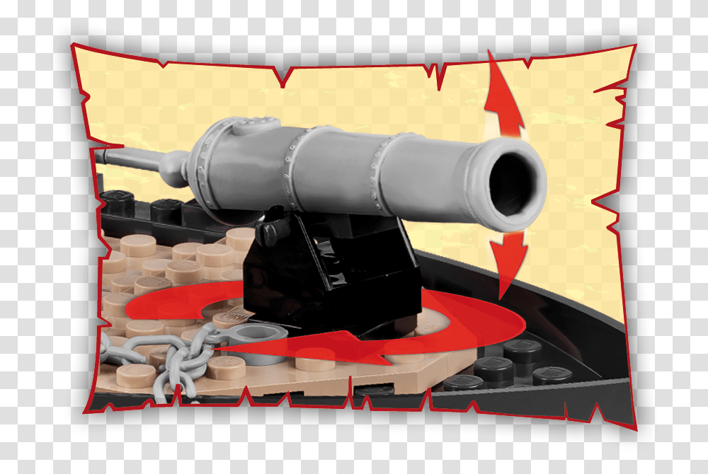Pirate Cannon Cobi, Weapon, Weaponry, Power Drill, Tool Transparent Png