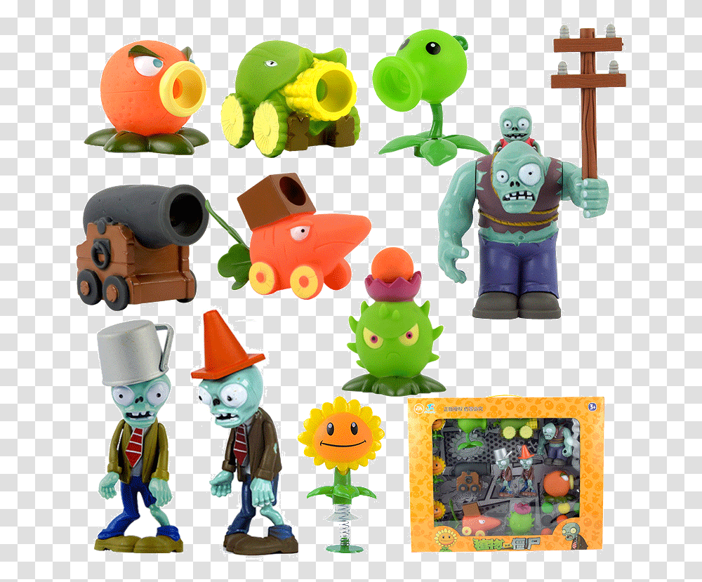 Pirate Cannon Zombies Toys 2 Complete Sets Pea Fire Pea Shooter Toy, Person, Advertisement, Poster Transparent Png