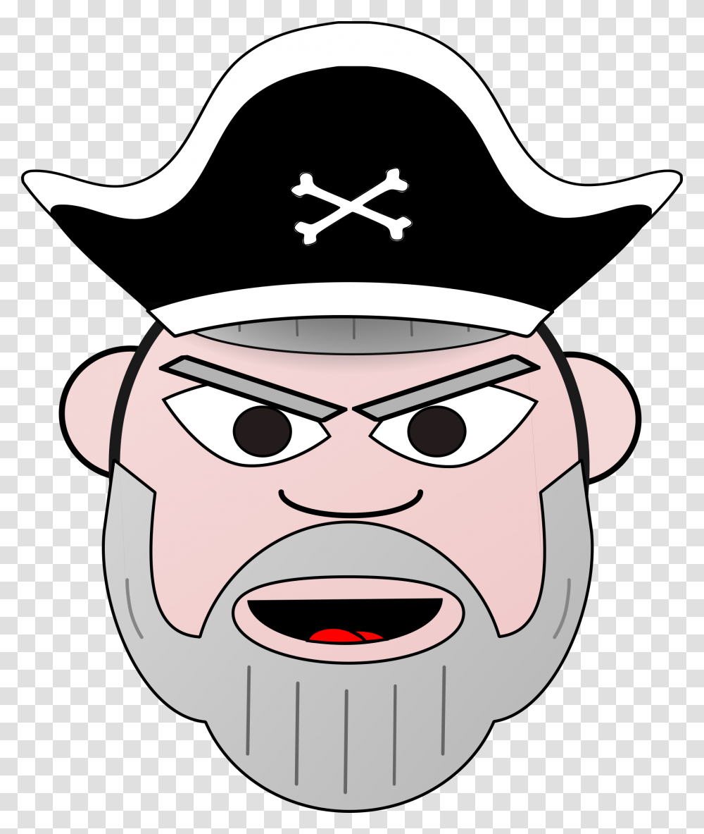 Pirate Captain Pirate Face, Officer, Military Uniform, Sunglasses, Accessories Transparent Png