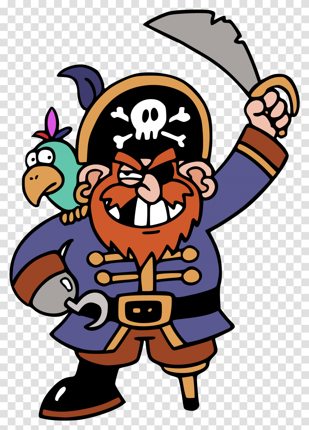 Pirate Cartoon Clipart Pirate Background, Poster, Advertisement, Performer Transparent Png