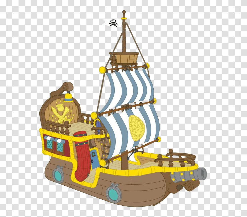 Pirate Clipart, Vehicle, Transportation, Watercraft, Toy Transparent Png