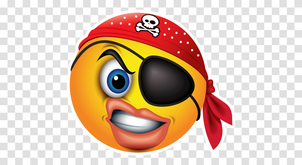 Pirate Emoji, Apparel, Helmet, Hat Transparent Png