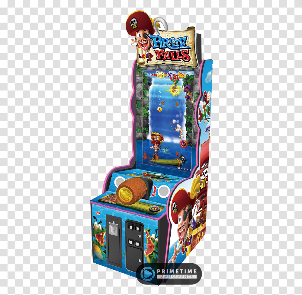 Pirate Falls By Sega Amusements Pirate Falls, Arcade Game Machine, Slot, Gambling Transparent Png