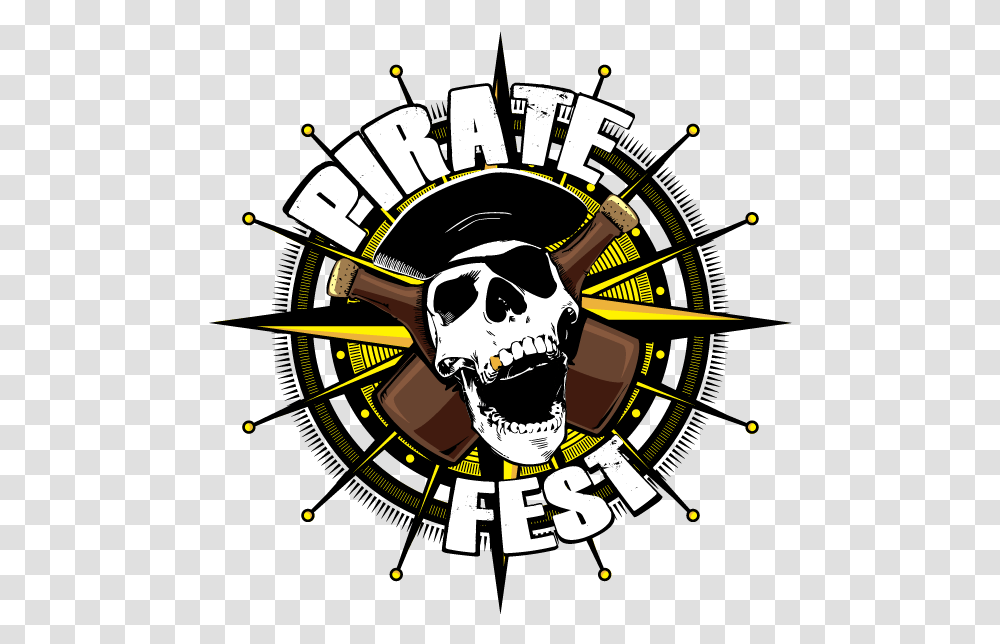 Pirate Fest Logo Design Illustration, Person, Human, Trademark Transparent Png