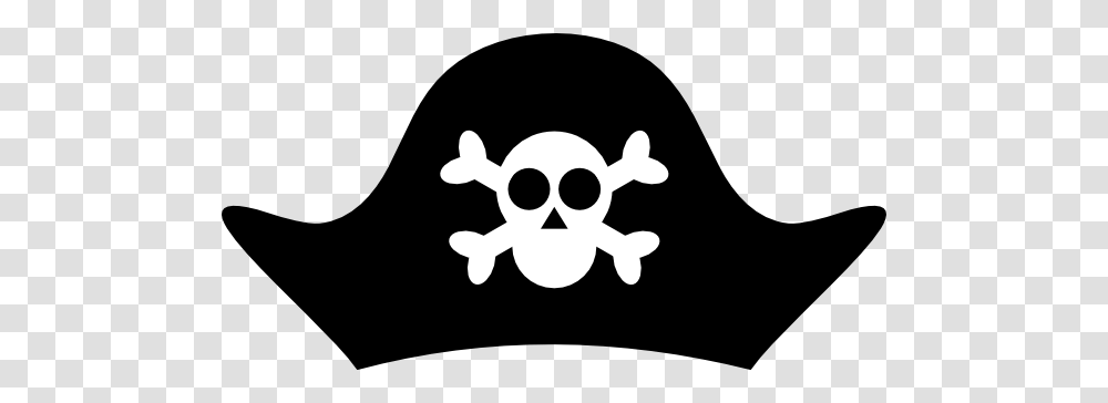 Pirate Hat Cliparts, Stencil, Logo, Trademark Transparent Png