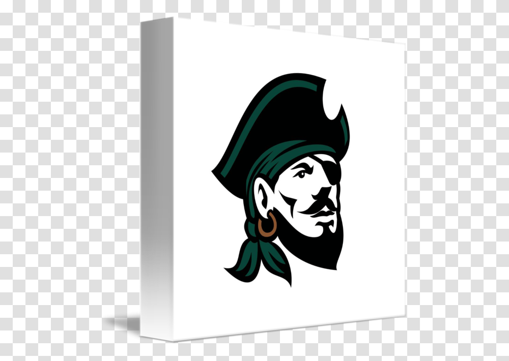 Pirate Head Eyepatch Looking Up Retro, Graduation, Person, Human Transparent Png