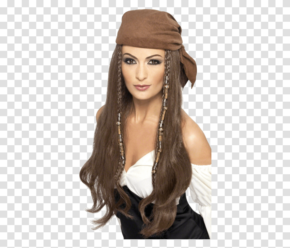 Pirate Head Scarf, Person, Hair, Hat Transparent Png