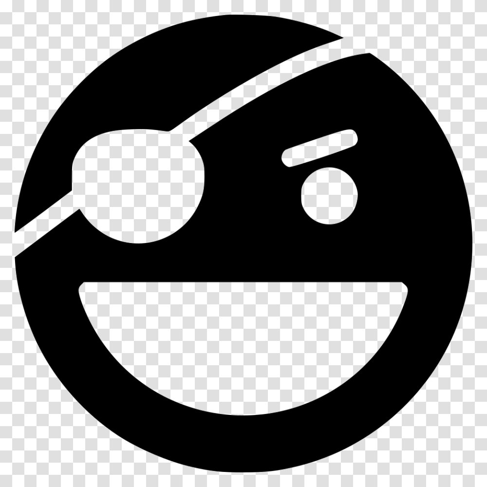 Pirate Icon, Stencil, Logo, Trademark Transparent Png
