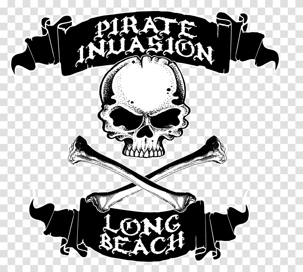 Pirate Invasion Long Beach Logo Cartoons Long Beach Pirate Invasion Logo, Trademark, Emblem Transparent Png