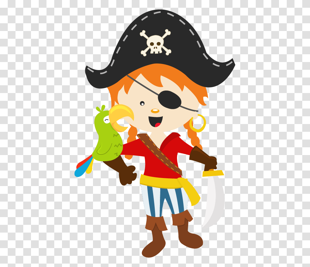 Pirate Kid Parrot Clipart Kids Costume, Person, Human, Baseball Cap, Hat Transparent Png