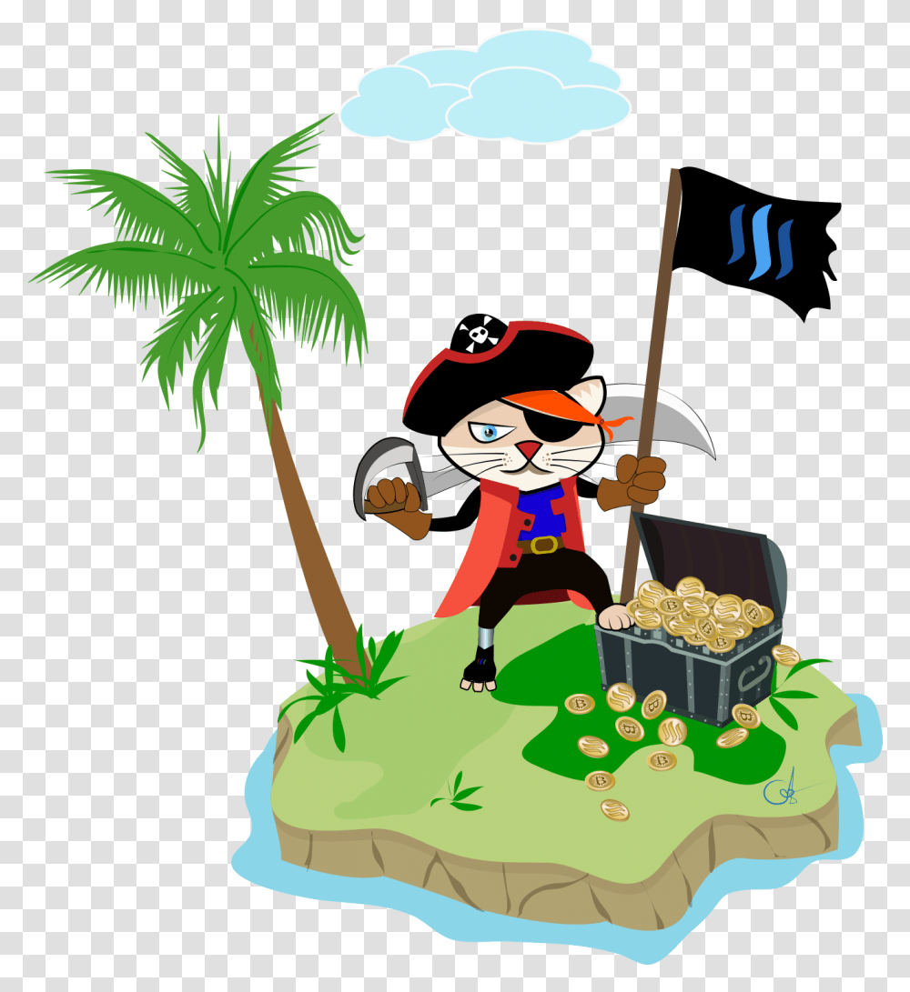 Pirate Kitty Sanam, Birthday Cake, Dessert, Food, Outdoors Transparent Png