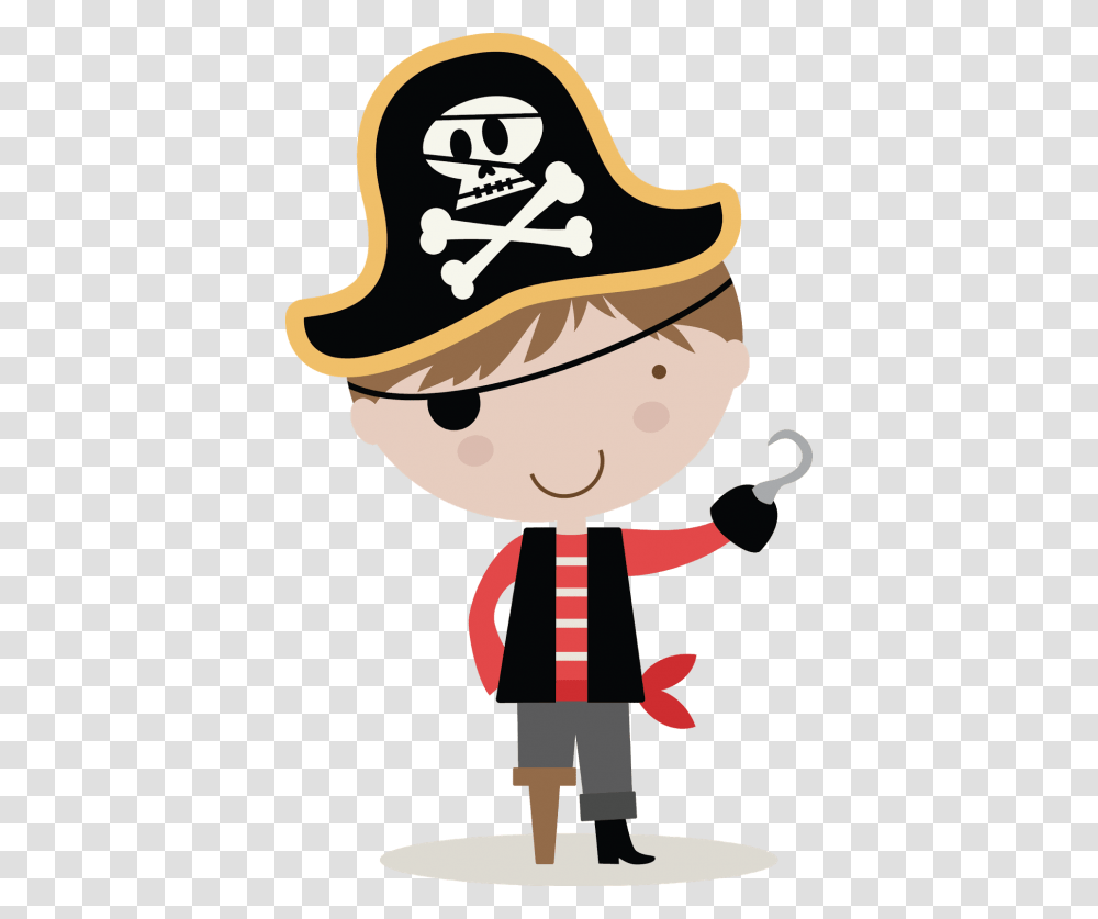 Pirate, Label, Hat Transparent Png