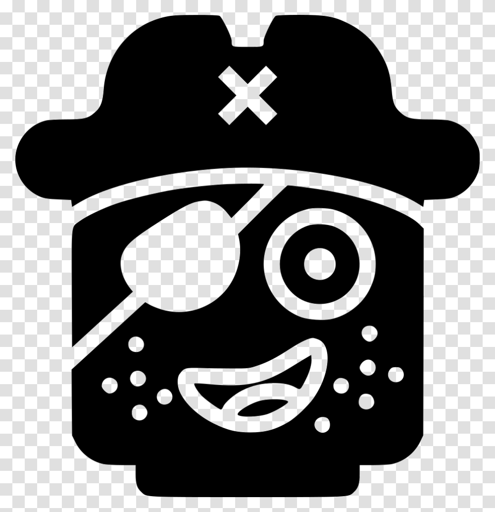 Pirate, Label, Stencil, Sticker Transparent Png