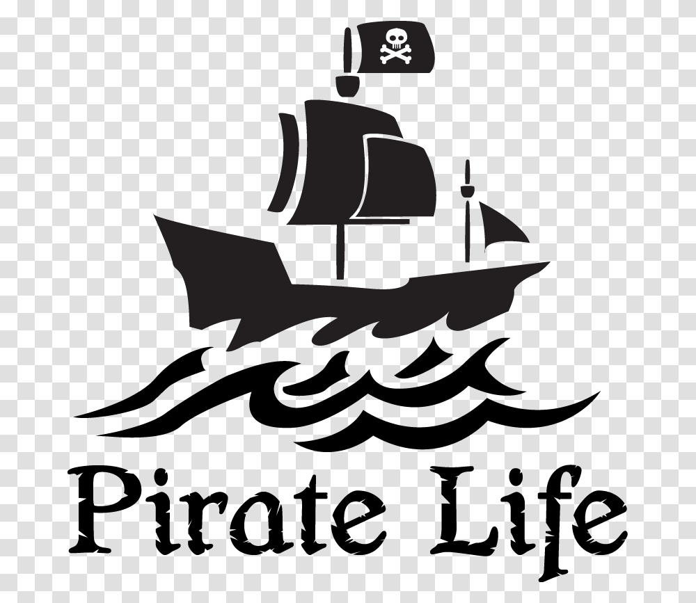 Pirate Life Piracy Shantae And The Pirate's Curse Child Black Pearl Ship Clipart, Stencil, Logo Transparent Png