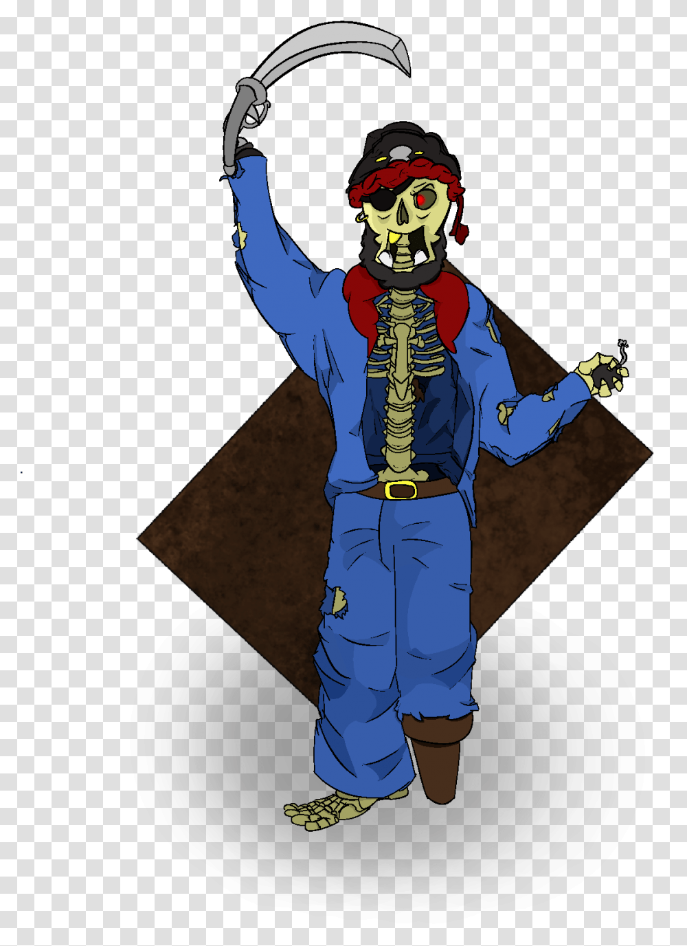 Pirate Man Cartoon, Person, Costume Transparent Png
