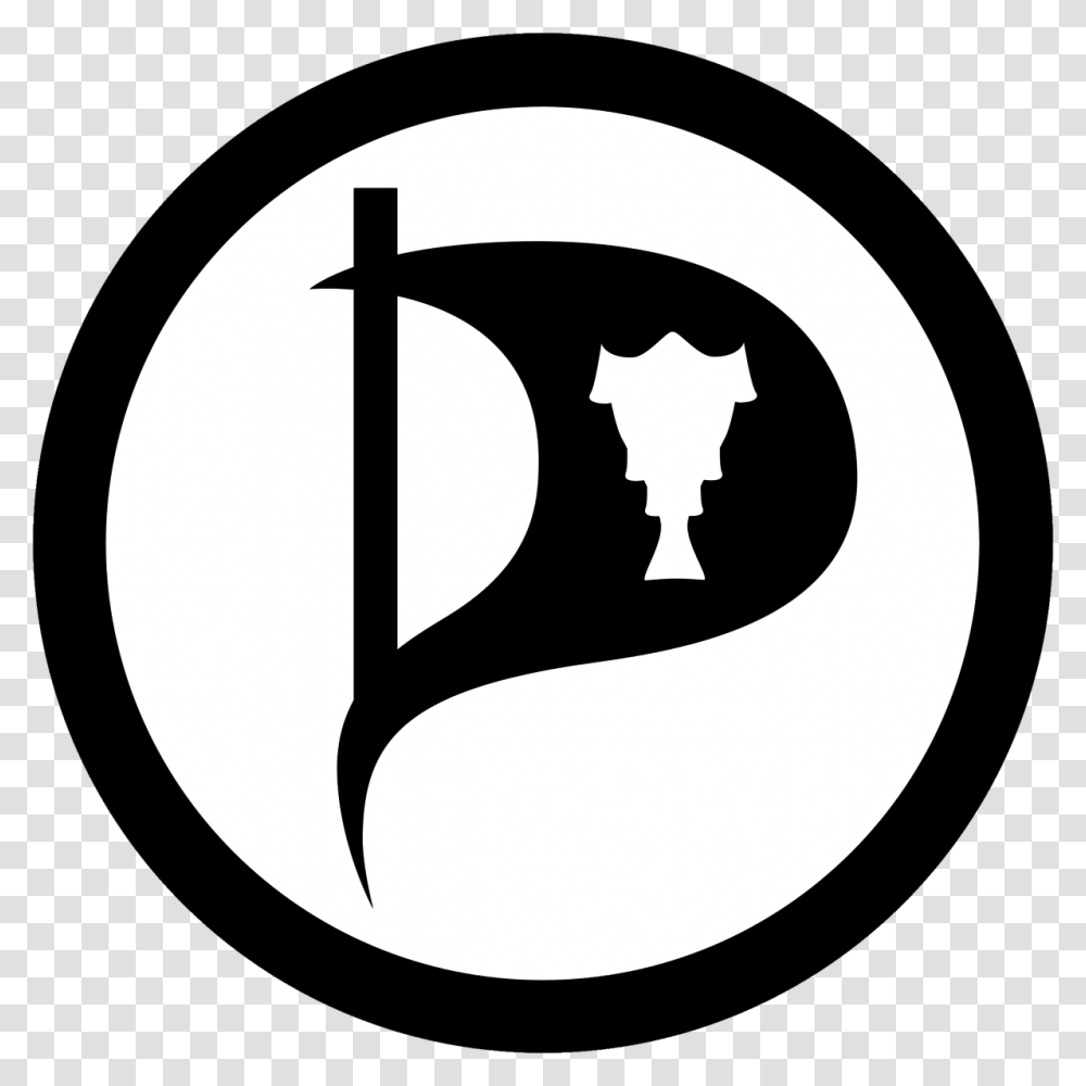 Pirate Party Iceland, Stencil, Armor, Logo Transparent Png