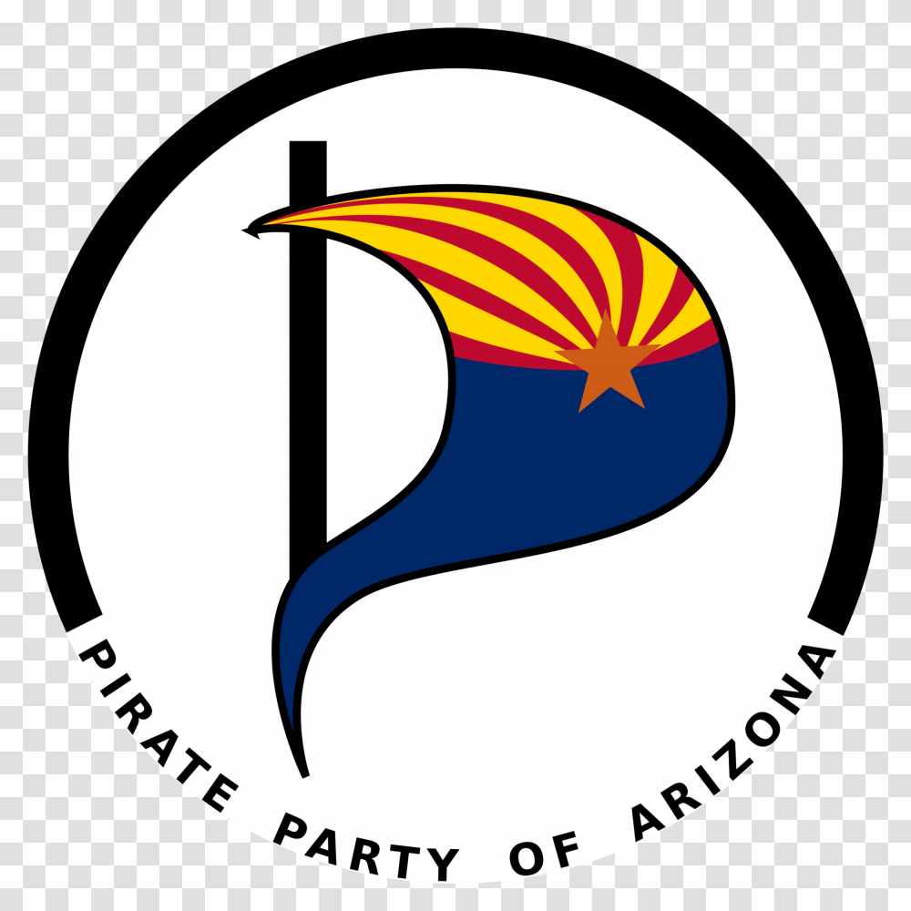 Pirate Party Of Arizona Logo Clip Arts Arizona, Trademark, Label Transparent Png