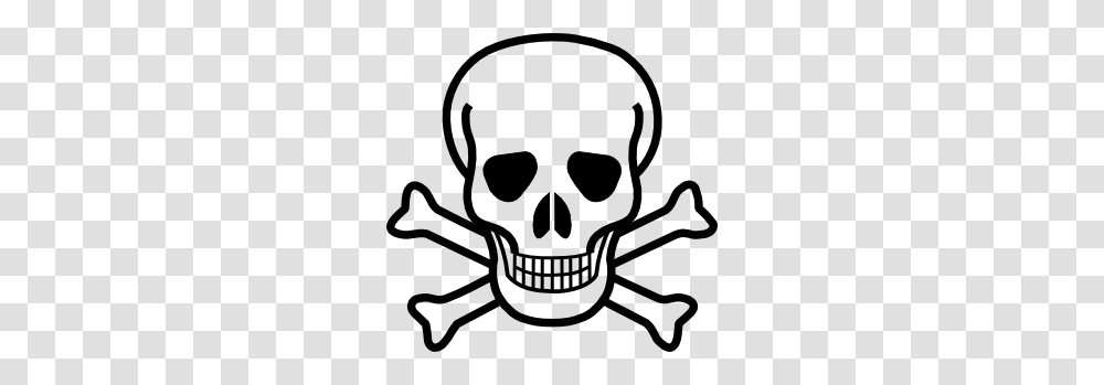 Pirate Party Skull And Crossbones Holidays Halloween, Stencil, Emblem, Logo Transparent Png