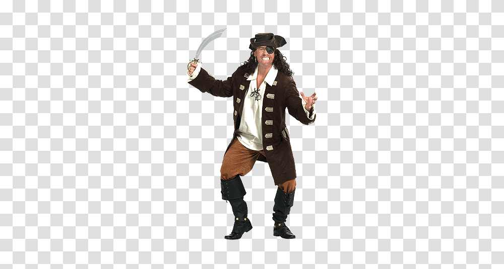 Pirate, Person, Jacket, Coat Transparent Png