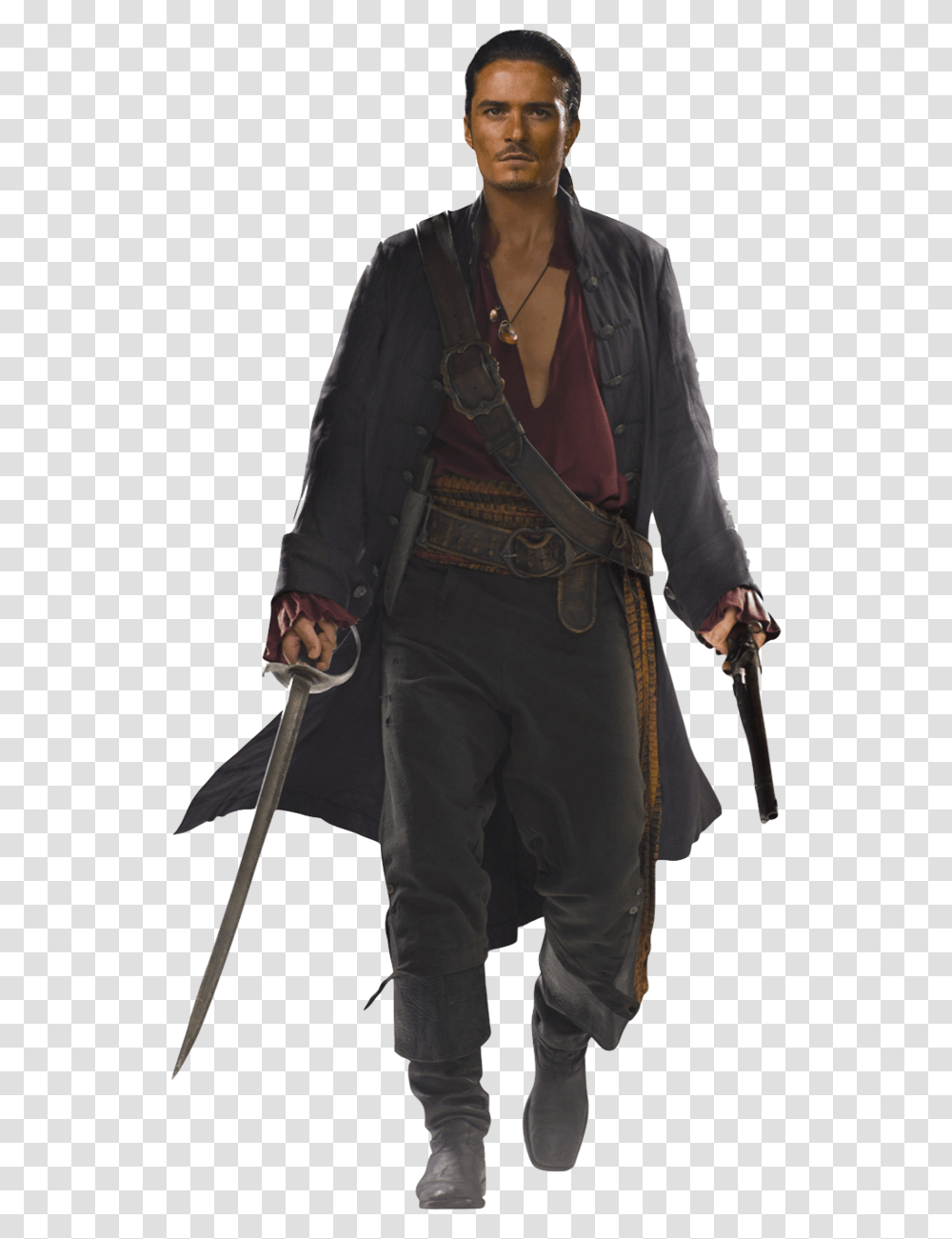 Pirate, Person, Weapon, Blade Transparent Png