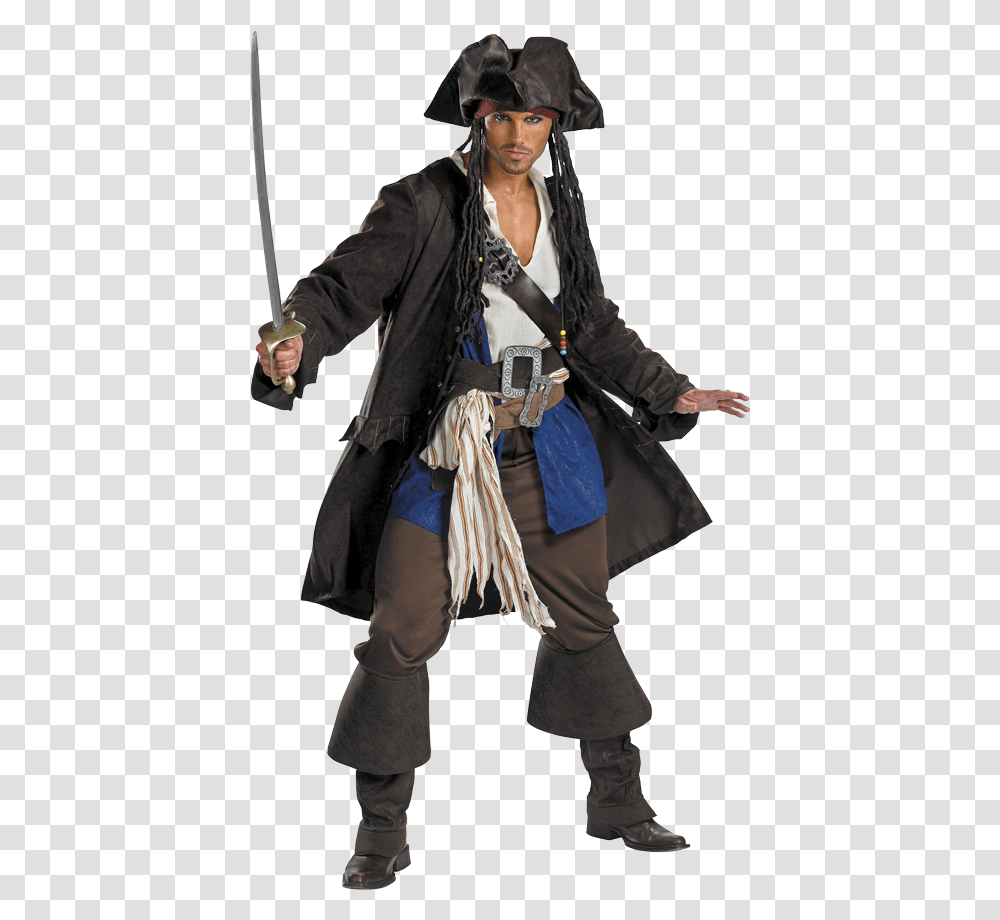 Pirate, Person, Human, Costume, Coat Transparent Png