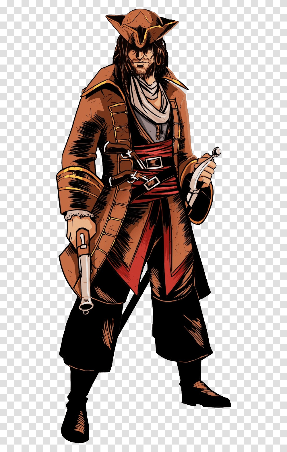 Pirate, Person, Human, Hat Transparent Png