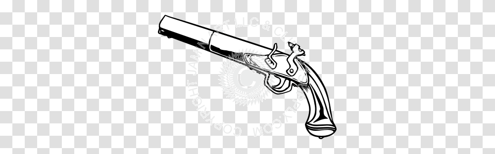 Pirate Pistol, Gun, Weapon, Musical Instrument, Insect Transparent Png