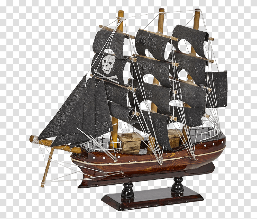Pirate Ship, Boat, Vehicle, Transportation, Watercraft Transparent Png