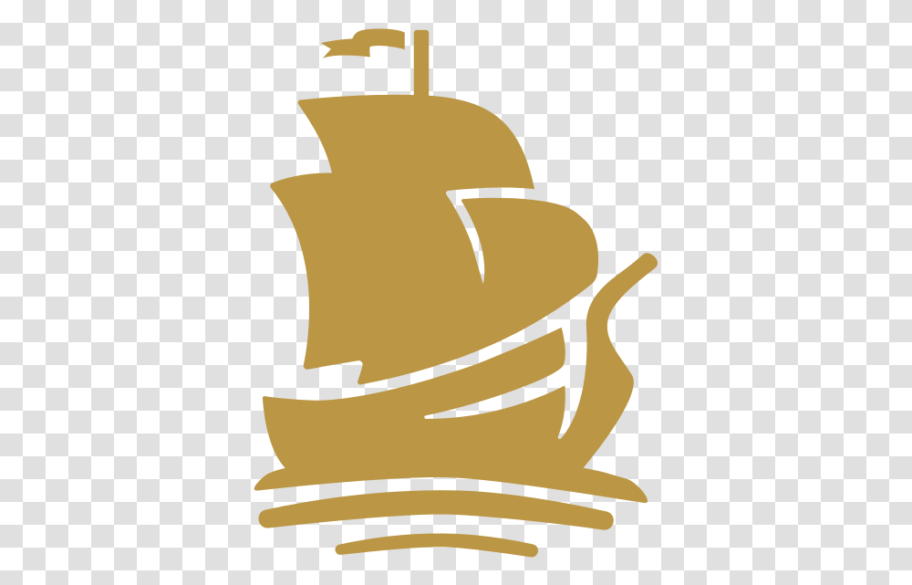 Pirate Ship Gold Pirate Chain, Clothing, Apparel, Cowboy Hat Transparent Png