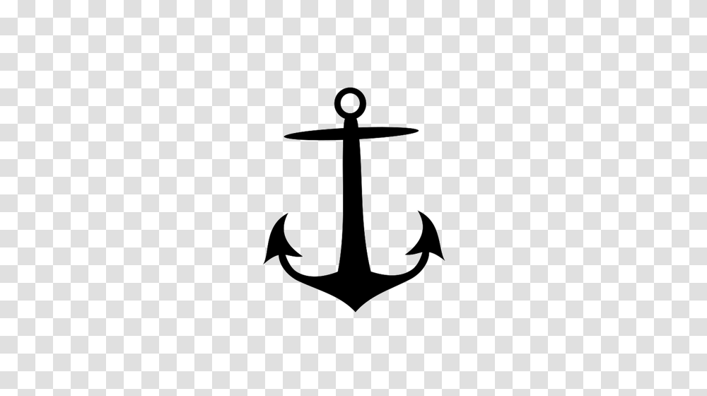 Pirate Ship Silhouette Clip Art, Cross, Anchor, Hook Transparent Png
