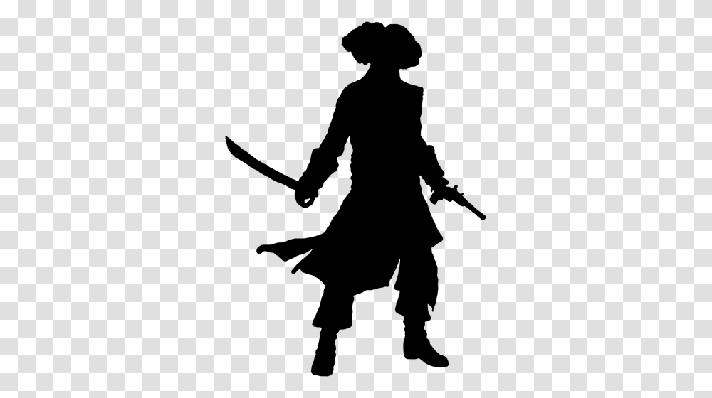 Pirate Ship Silhouette Clip Art, Gray, World Of Warcraft Transparent Png