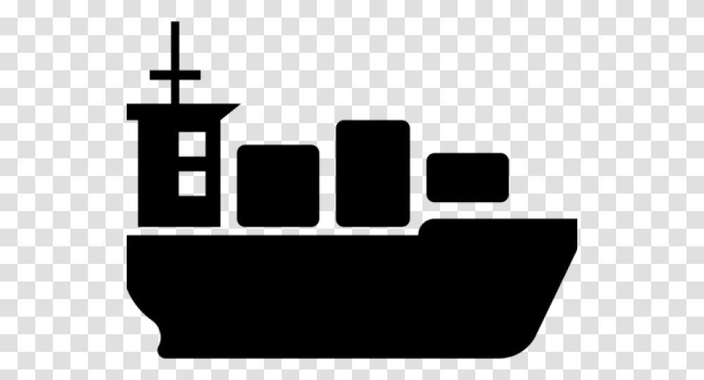 Pirate Ship Silhouette Container Ship Icon, Gray, World Of Warcraft Transparent Png
