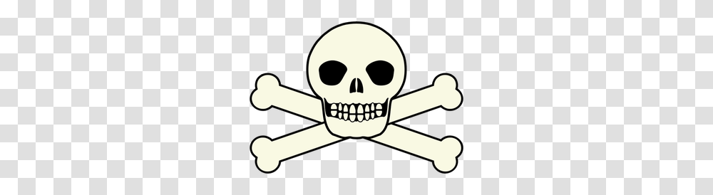 Pirate Skull And Crossbones Clip Art Free, Apparel Transparent Png