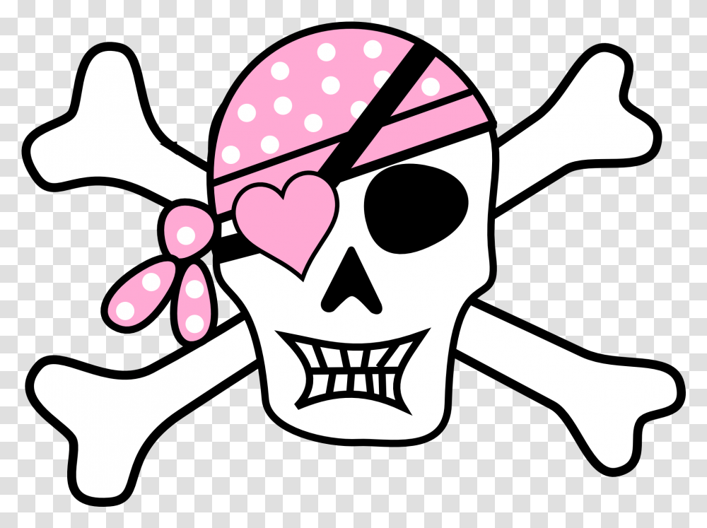 Pirate Skull And Crossbones Drawing Free Image Pirate Hat Skull, Label, Text, Axe, Tool Transparent Png