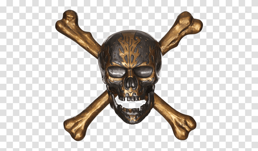 Pirate Skull And Crossbones New Pirates Of The Caribbean Skull, Antelope, Wildlife, Mammal, Animal Transparent Png
