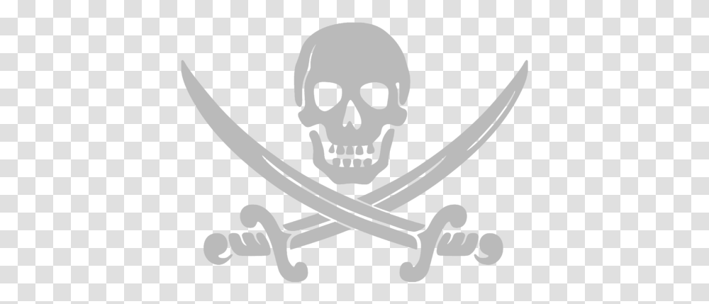 Pirate Skull And Crossbones Transparent Png