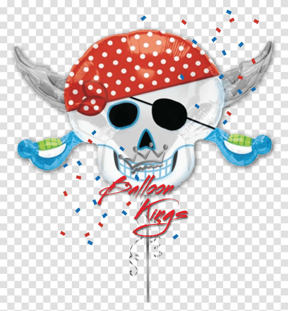 Pirate Skull Calavera De Pirata, Head, Paper Transparent Png