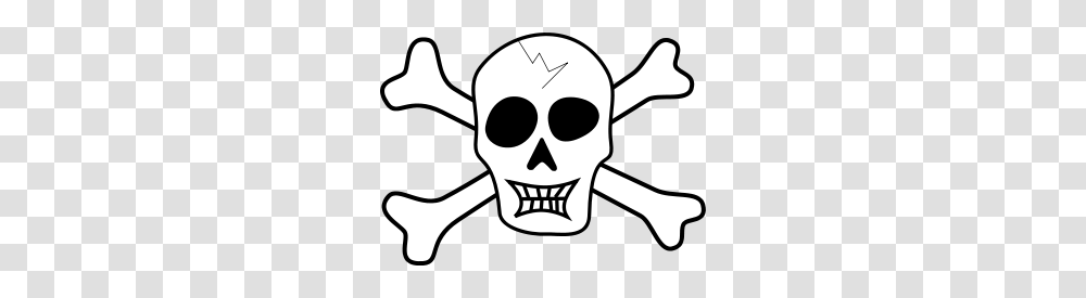 Pirate Skull Clip Arts For Web, Stencil, Label Transparent Png